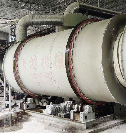 龙岩25吨稀土矿尾砂烘干机