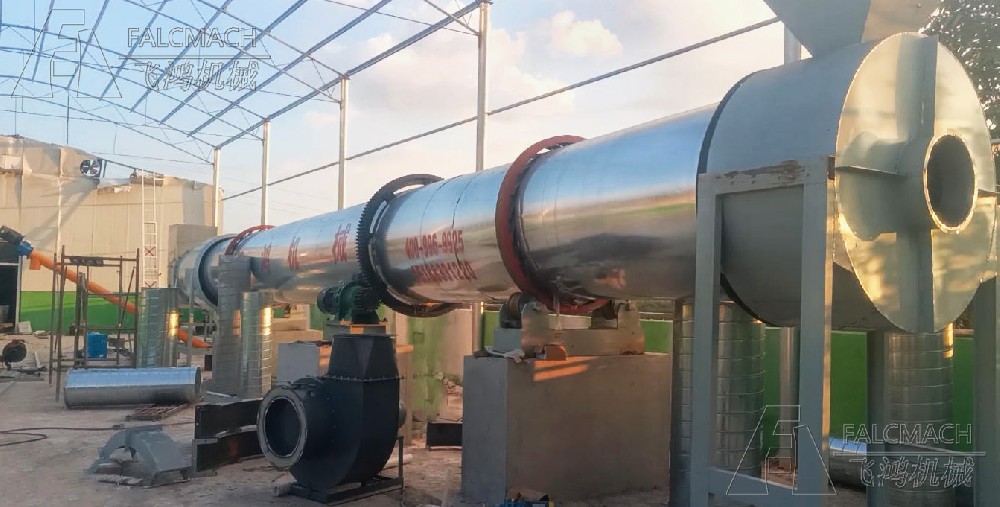 山西长筒电镀泥烘干机