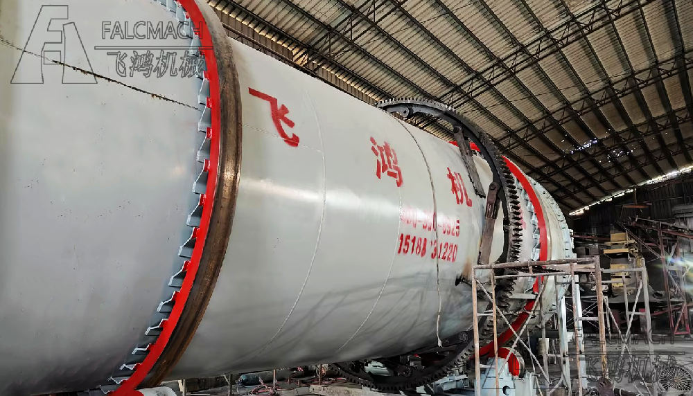 广东韶关60吨水渣烘干机